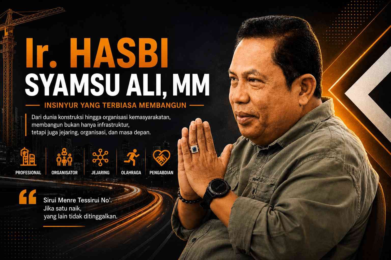 Ir Hasbi Syamsu Ali, MM