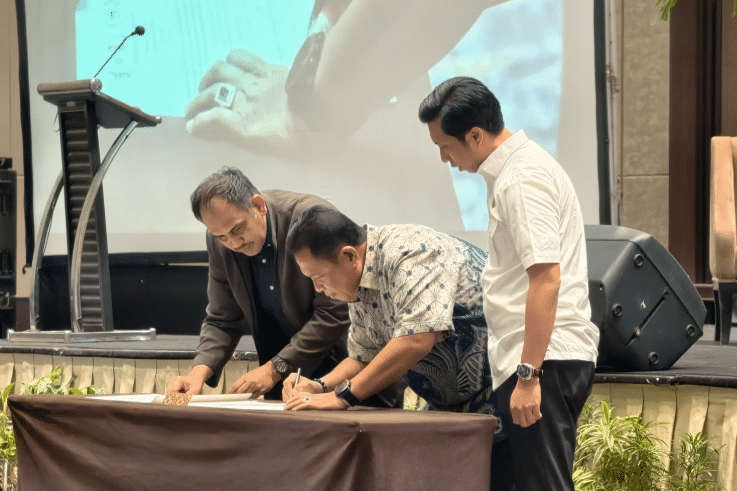 Disaksikan Kadis PU, HPJI Sulsel dan PATSI UMI Teken MoU Strategis di Makassar