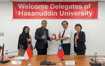 FKM Unhas Jajaki Kerja Sama dengan China Medical University Taiwan, Perkuat Riset Kesehatan Berbasis AI