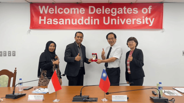 FKM Unhas Perkuat Jejaring Internasional melalui Kunjungan Akademik ke China Medical University, Taiwan
