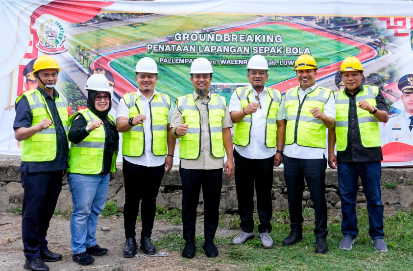 Ground Breaking Lapangan Bola Pallempang