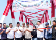 Gubernur Sulsel Resmikan Jembatan Salujambu, 40 Ribu Warga Diproyeksikan Merasakan Manfaat