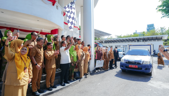 Kolaborasi Pemerintah dan Dunia Usaha, 5.000 Boks Susu Didistribusikan ke 24 Kabupaten/Kota di Sulsel