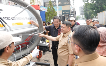 Hadapi Musim Banjir, Wali Kota Appi Cari Solusi Siapkan Kendaraan Penyedot Air Berteknologi dari Jepang