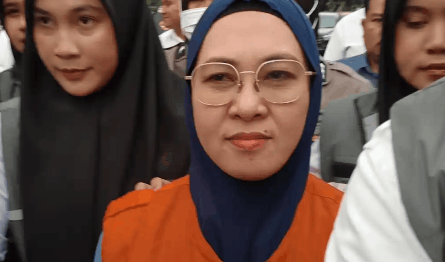 Husniah Talenrang ditahan Polda Sulsel