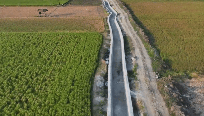 Progres Rehabilitasi Irigasi Bilokka di Sidrap Capai 73,36 Persen, Layani 1.323 Hektare Sawah
