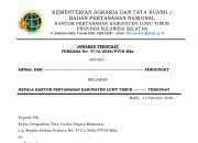 Jawaban BPN