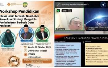 Ratusan Guru Ikuti Workshop KGBN Gowa, Bahas Data Penilaian dan Pemanfaatan AI