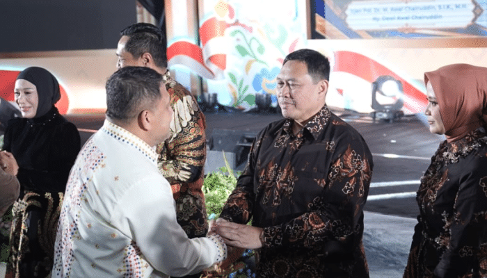 Munafri Arifuddin Hadiri Kenal Pamit Kapolda Sulsel, Tekankan Keberlanjutan Sinergi