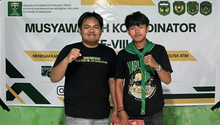 Sukses Gelar Muskoord VIII, Mahasiswa Asal Burau Nahkodai PKPT IPMIL RAYA Poltek ATIM
