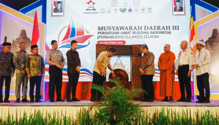 Pemprov Sulsel Dorong Permabudhi Perkuat Kerukunan dan Kepedulian Lingkungan