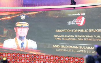 Pemprov Sulsel Raih Penghargaan Inovasi Membangun Negeri 2026