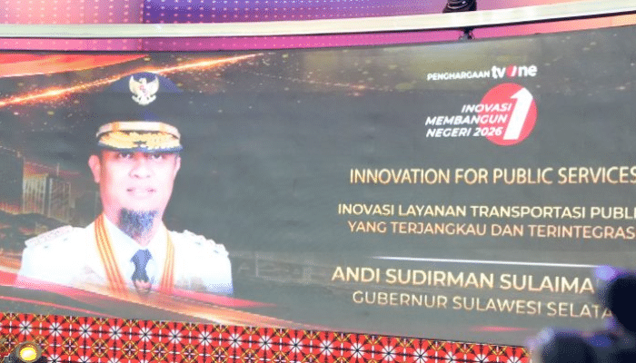 Pemprov Sulsel Raih Penghargaan Inovasi Membangun Negeri 2026