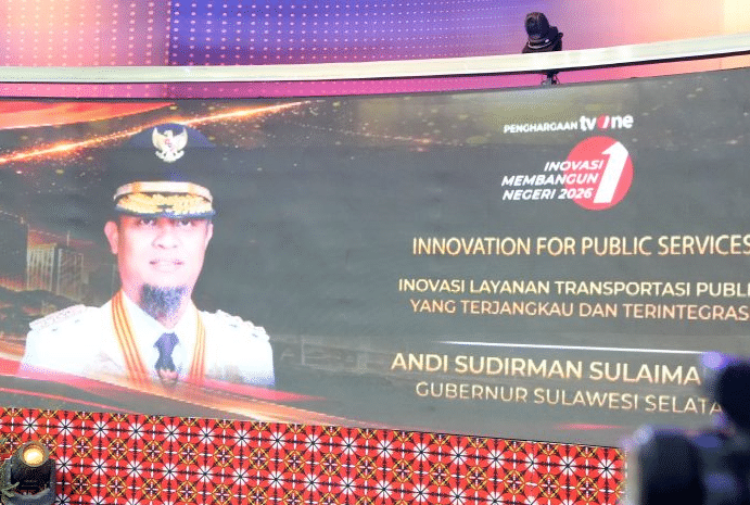 Pemprov Sulsel Raih Penghargaan Inovasi Membangun Negeri 2026