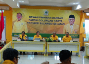 25 Oktober, Pengurus Golkar Sulsel Dilantik di Four Points Makassar