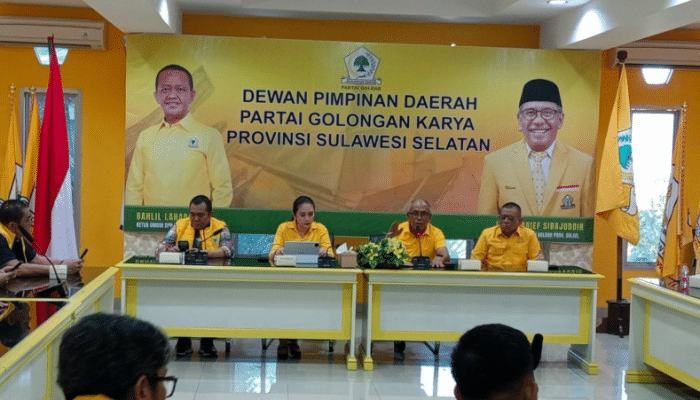 25 Oktober, Pengurus Golkar Sulsel Dilantik di Four Points Makassar