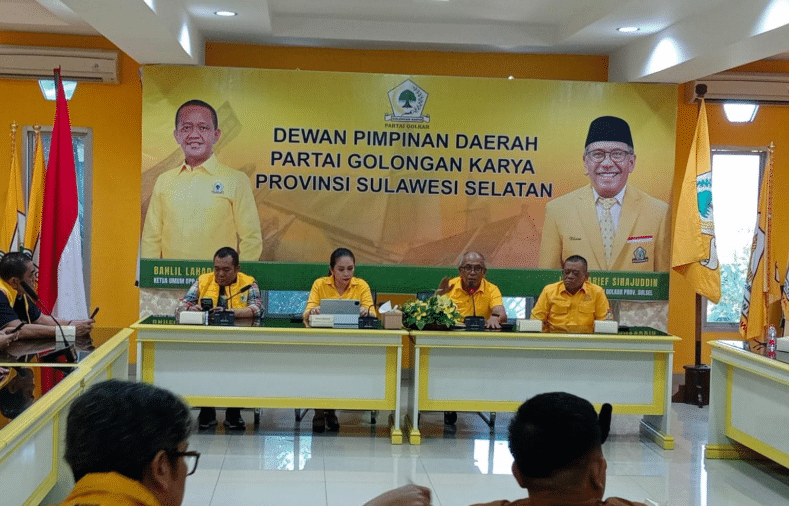 Pengurus Golkar Sulsel Dilantik di Four Points By Sheraton Makassar