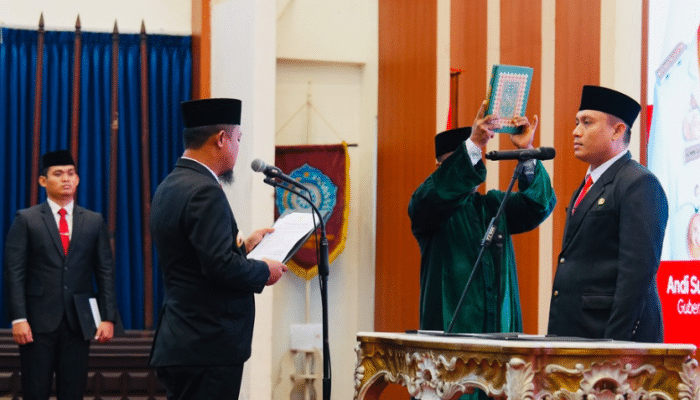 Andi Winarno Resmi Jadi Pj Sekda Sulsel, Pastikan Pemerintahan Berjalan Stabil dan Berkesinambungan