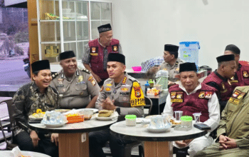 Subuh Keliling di Masjid Ar-Rayyan, Kapolresta Gowa Ajak Warga Jaga Kamtibmas
