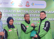 Temui Driver Gojek, Wali Kota Makassar Dorong Cek Kesehatan dan Perlindungan Pekerja