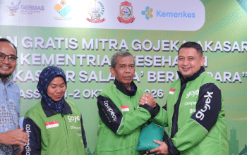 Temui Driver Gojek, Wali Kota Makassar Dorong Cek Kesehatan dan Perlindungan Pekerja