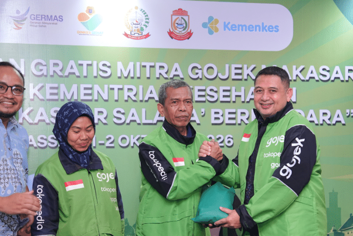 Temui Driver Gojek, Wali Kota Makassar Dorong Cek Kesehatan dan Perlindungan Pekerja