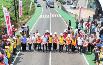Jalan Paleteang–Malimpung–Kabere Diresmikan, 800 Ribu Warga Empat Kabupaten Terhubung
